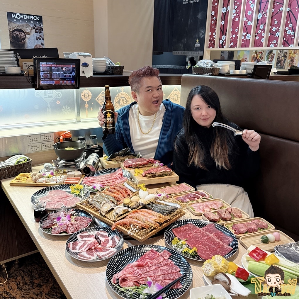 桃園蘆竹燒肉道 酷炫軌道送餐和牛燒肉火鍋吃到飽！ 點餐不卡時間不卡數量可以吃很爽！ (菜單營業時間地址電話)