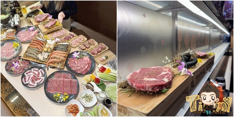 桃園蘆竹燒肉道 酷炫軌道送餐和牛燒肉火鍋吃到飽！ 點餐不卡時間不卡數量可以吃很爽！ (菜單營業時間地址電話)