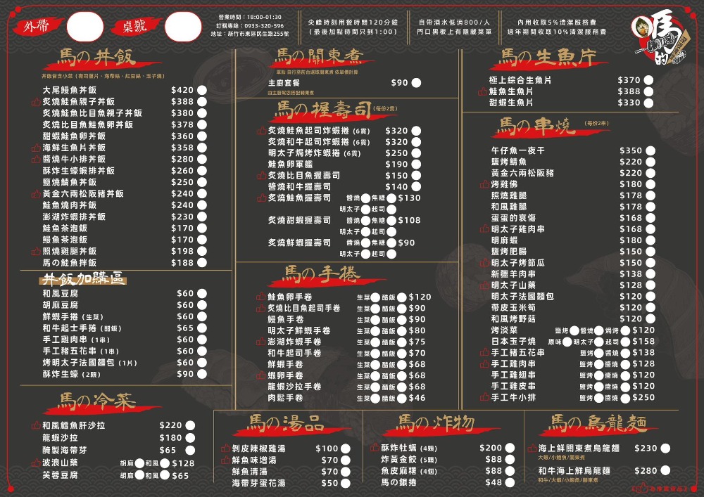 馬的深夜食堂 巨無霸鴨血29元！超豪華鮭魚寶船！ (菜單營業時間地址電話)