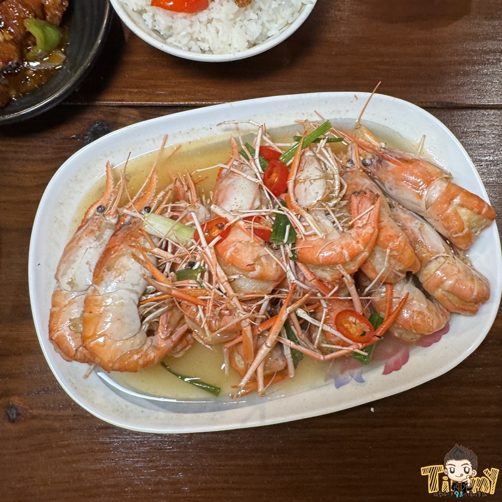 超大隻大沙公蝦芋香米粉湯! 新竹冬天吃活蝦料理也可以吃熱呼呼的火鍋料理! 新竹King活蝦料理經國店! (晚餐宵夜菜單營業時間地址電話) - 第38張圖